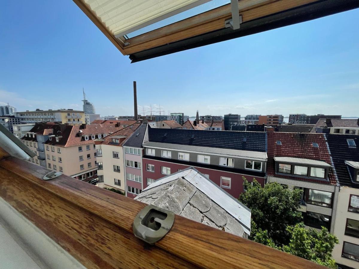 Apartamento Schoenes Einfaches Zentrales Zimmer Ueber Den Daechern Der Stadt Bremerhaven Exterior foto